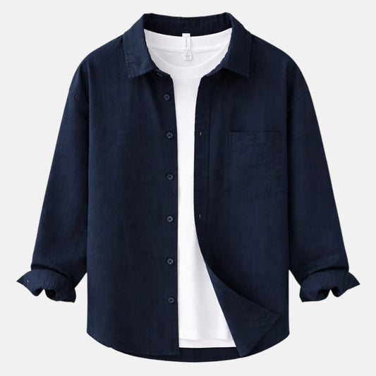 Santorini linen shirt