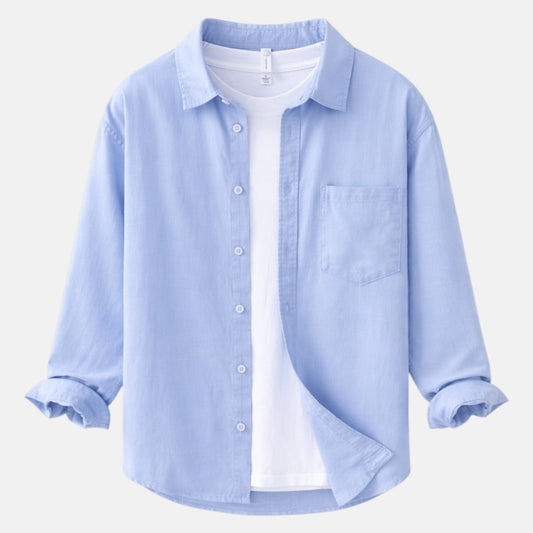 Santorini linen shirt