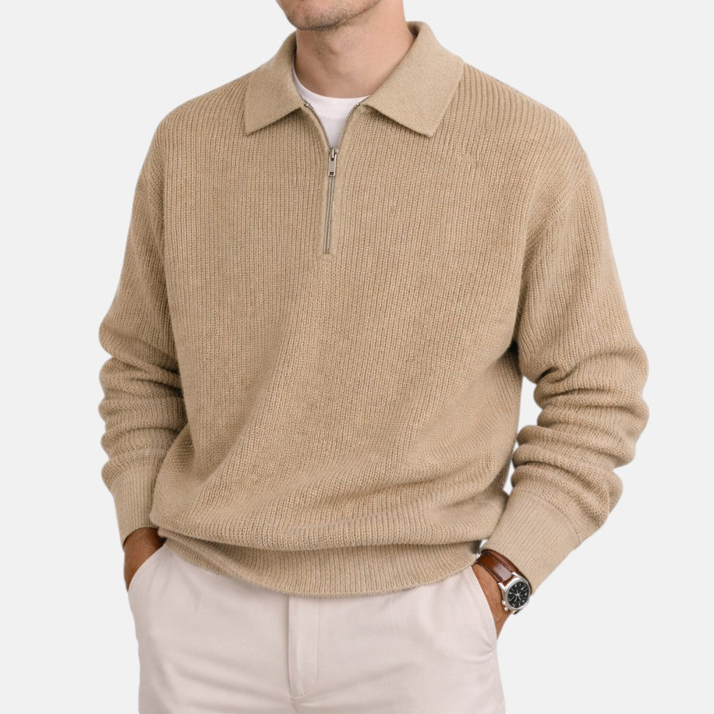 Mista half zip sweater
