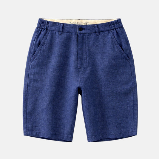 Pure linen shorts