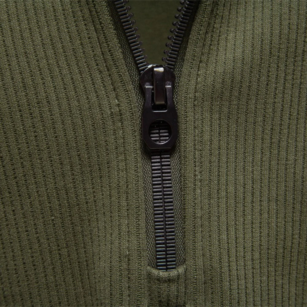 Vanguard half zip sweater