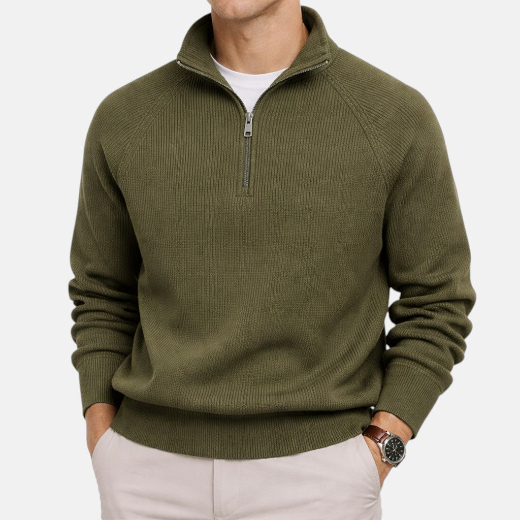 Vanguard half zip sweater