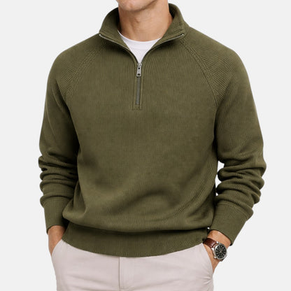 Vanguard half zip sweater