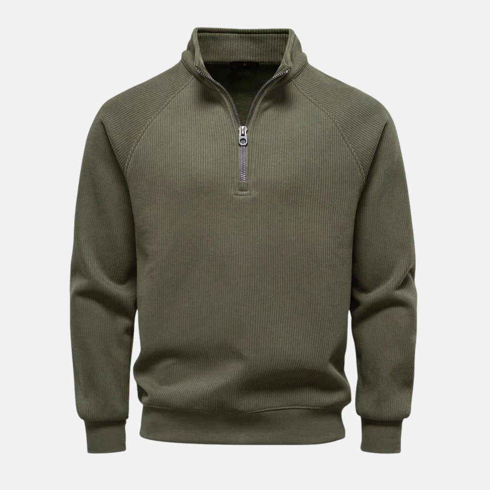 Vanguard half zip sweater